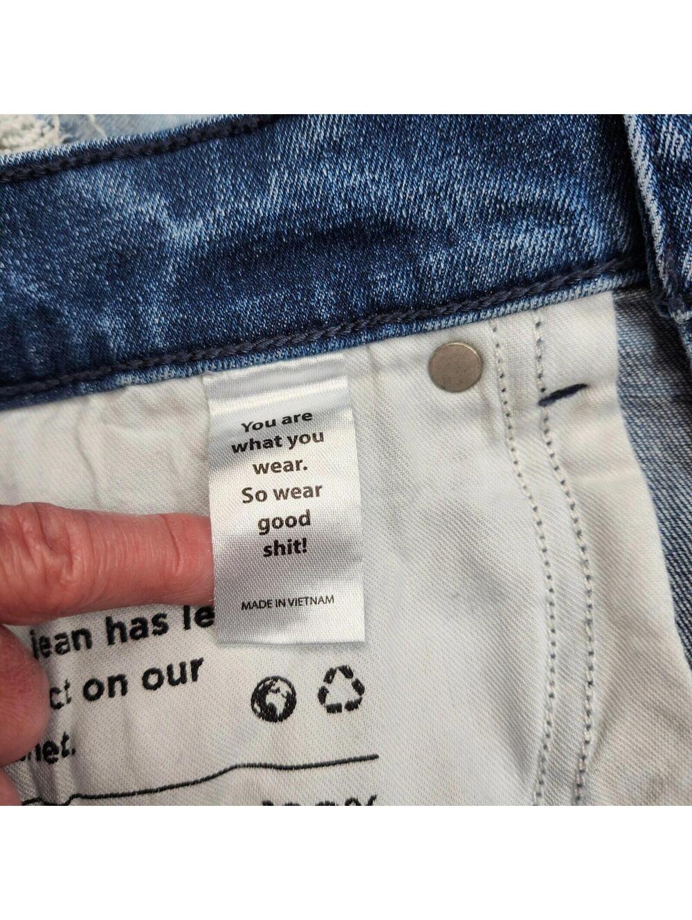 PacSun Stacked Skinny Jeans | Distressed Denim | 29x30 - Picture 8 of 9